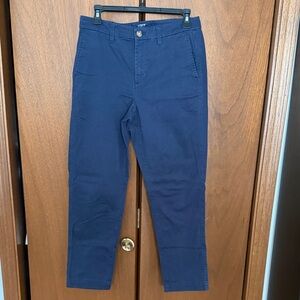 J. Crew Women’s Deep Blue Chinos